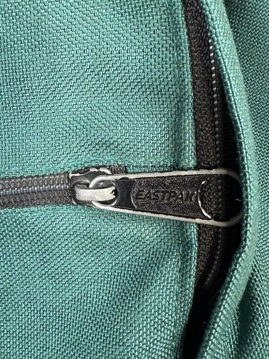 Vintage 90s Eastpak Backpack Made in USA Emerald Green